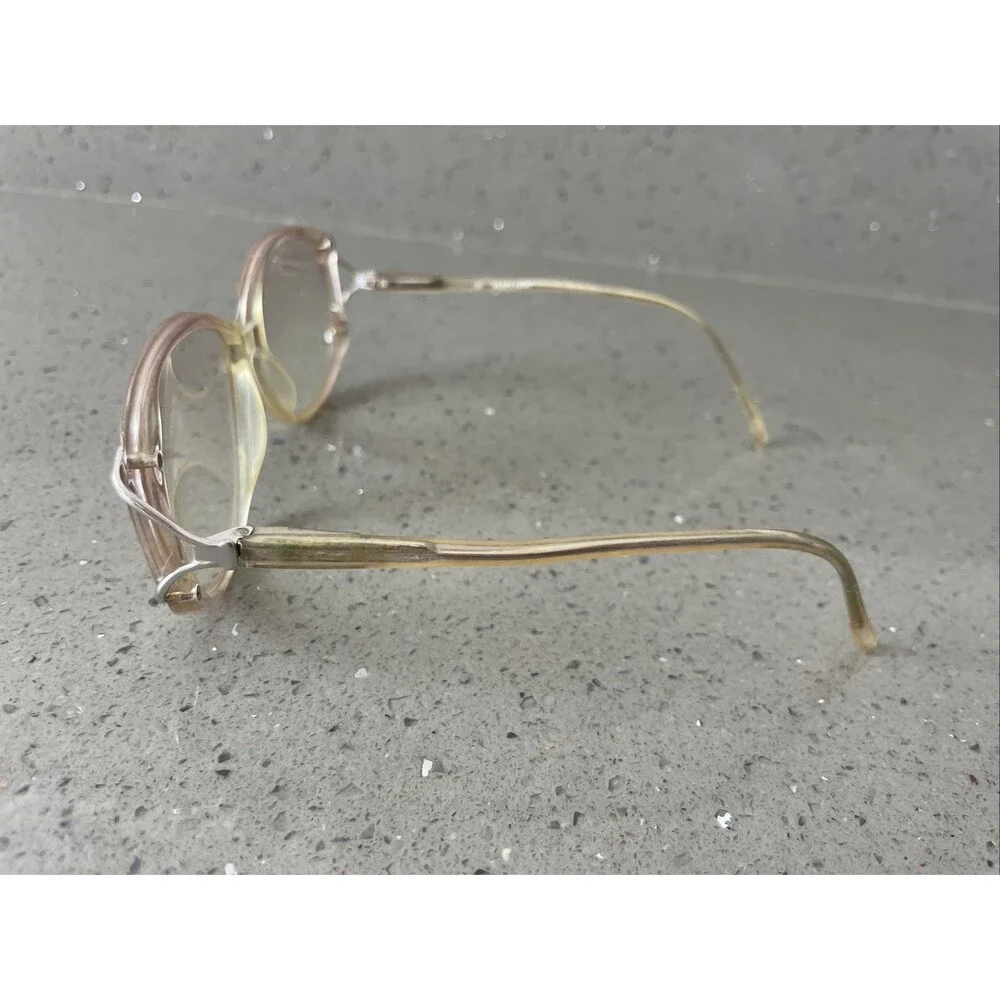 Marcolin Eyeglasses Frames ONLY Col 151 54-14-135 clear oversized vintage